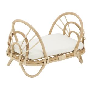 Photo NBE1300C : Rattan doll bed