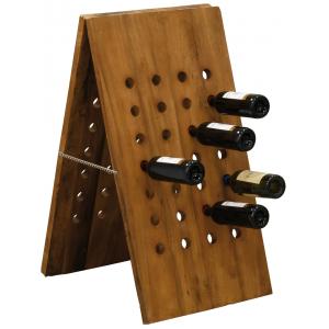 Photo NCA1370 : Recycled wood bottle holder