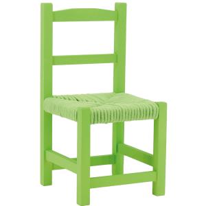 Photo NCE1370 : Chaise enfant en bois et coton