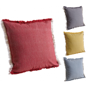 Photo NCO2490 : Cotton cushion with faded effect.