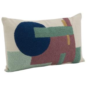 Photo NCO2740 : Coussin rectangulaire en coton