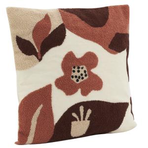 Photo NCO2760 : Coussin en coton brodé