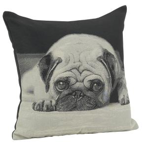 Photo NCO2830 : Cotton cushion with dog design