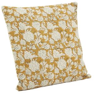 Photo NCO2890 : Coussin fleurs jaunes