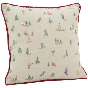 Photo NCO3200 : Coussin en lin et coton