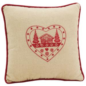 Photo NCO3230 : Coussin en lin et coton