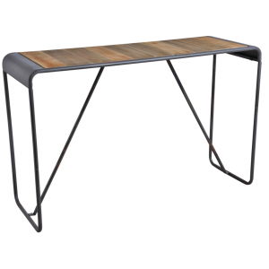 Photo NCS1360 : Metal and wood console table