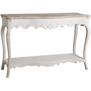 Photo NCS1400 : White mango console table