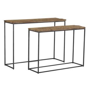 Photo NCS164S : Set of 2 console tables