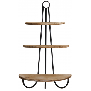 Photo NEM1320 : Metal and wood shelves