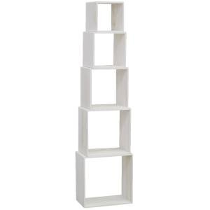 Photo NET267S : Paulownia wood squared shelves