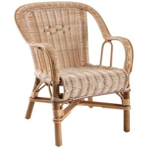 Photo NFE1150 : Rattan children's armchair
