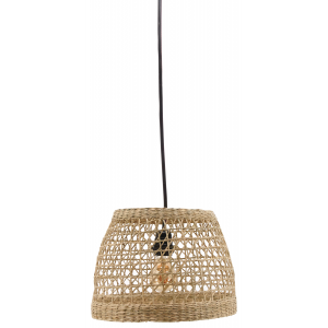 Photo NLA2381 : Seagrass and metal lampshade