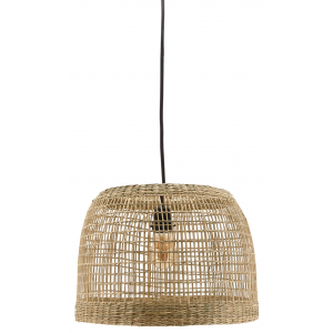 Photo NLA2382 : Seagrass and metal lampshade