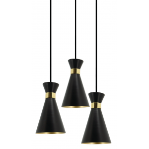 Photo NLA2520 : Lacquered metal and coppered lamp