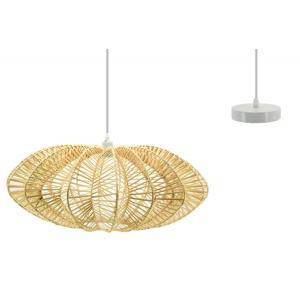 Photo NLA2760 : Suspension design en rotin naturel