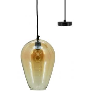 Photo NLA2880V : Amber glass lamp bulb Ashoka