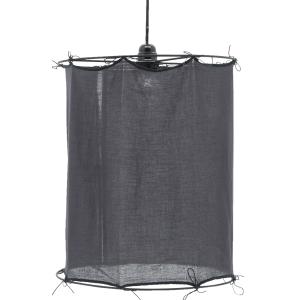 Photo NLA3440 : Charcoal black cotton lampshade