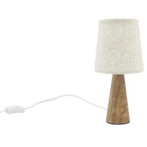 Photo NLA3950 : Lampe avec pied en paulownia 