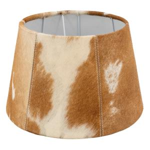 Photo NLA3990 : Lampshade in cow skin