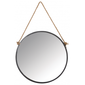 Photo NMI1780V : Round metal mirror