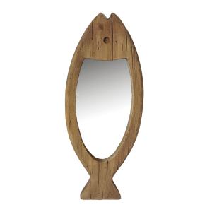 Photo NMI2191V : Mirror in paulownia wood
