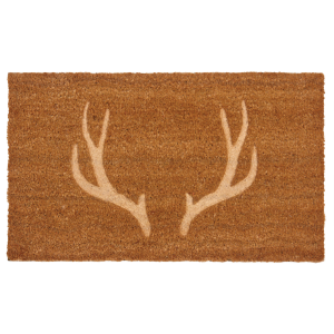 Photo NPA2050 : Deer antlers door mat 