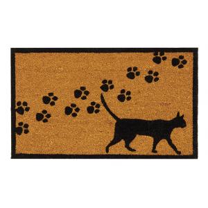 Photo NPA3090 : Coconut Cat door mat