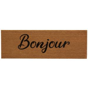 Photo NPA3150 : Big coco door mat - Bonjour