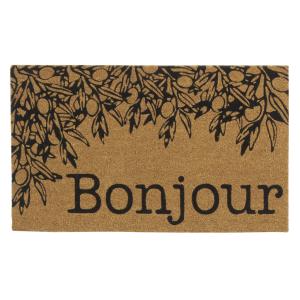 Photo NPA3220 : Coco door mat with olives esign