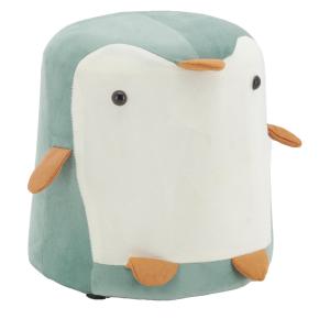 Photo NPO1680 : Pinguin pouf in velvet