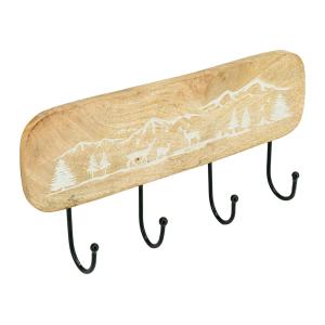 Photo NPT1680 : Mango wood coat hook