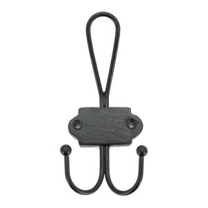 Photo NPT175S : Set of 4 cast iron coat hooks