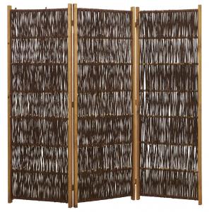Photo NPV1770 : Willow and pine wood floor screen