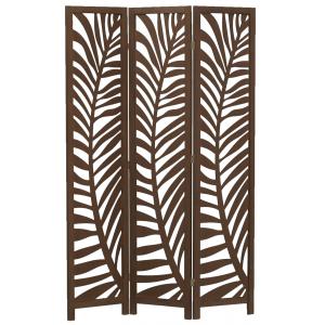 Photo NPV1790 : Wooden floor screen - Tropical pattern