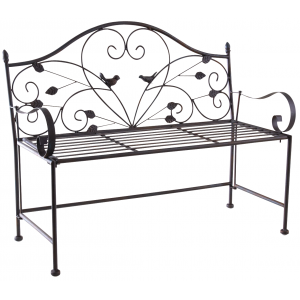 Photo NSE1880 : Antique metal children bench