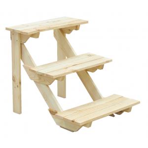 Photo NSE2040 : Pine wood plant stand