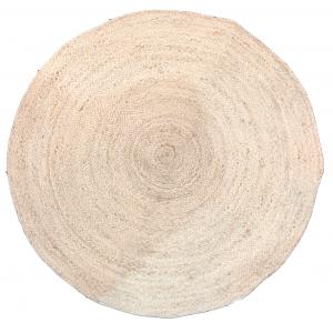 Photo NTA1801 : Round natural jute carpet