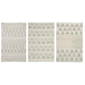 Photo NTA1820 : Cotton rugs. Assorted design