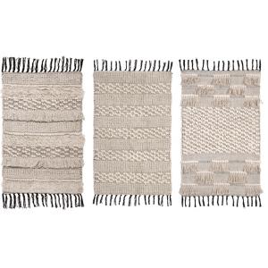 Photo NTA1830 : Cotton rug with fringe