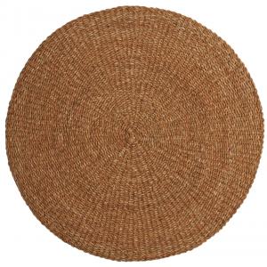 Photo NTA1963 : Tapis rond en jonc de mer naturel - Grande taille