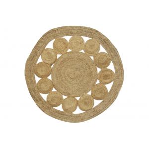 Photo NTA2242 : Round jute carpet