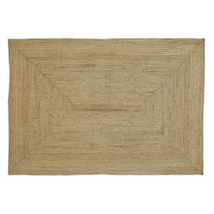 Photo NTA2302 : Tapis rectangulaire en jute naturelle