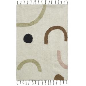 Photo NTA2340 : Tapis en coton Abstrait