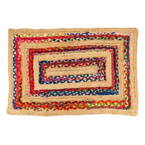 Photo NTA2760 : Jute and cotton rug