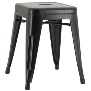 Photo NTB2430 : Black metal stool