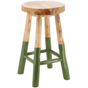 Photo NTB2680 : Tabouret de bar en teck