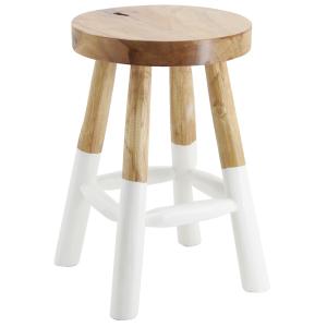 Photo NTB2690 : Tabouret en teck