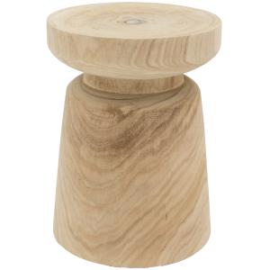 Photo NTB2710 : Stool in paulownia wood