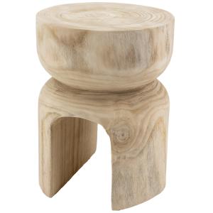 Photo NTB2730 : Tabouret en paulownia 